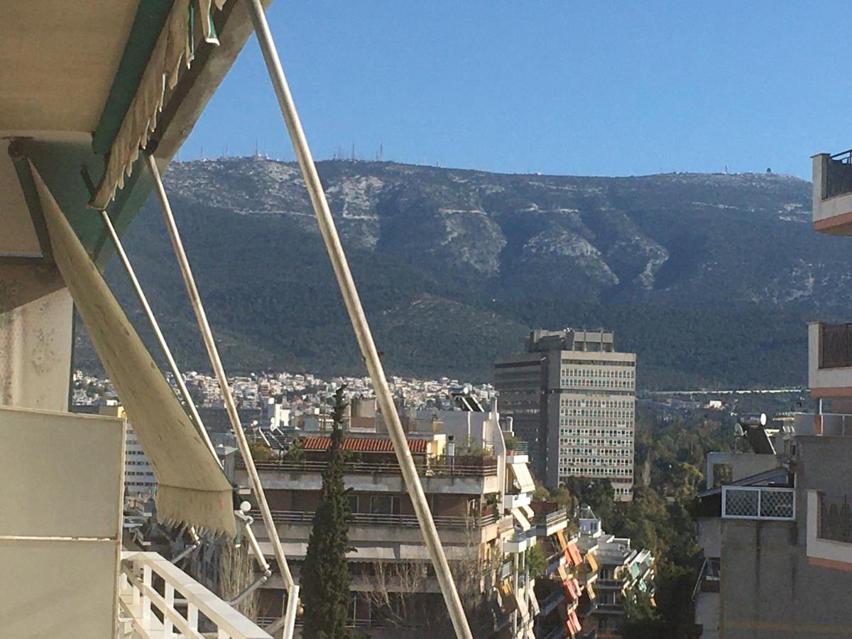 Cozy Apartment Near Metro-Athens View Exterior foto